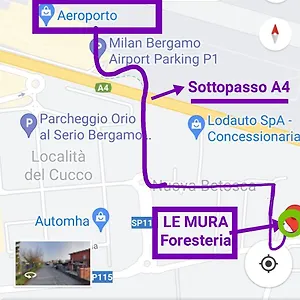 Le Mura Foresteria Nocleg ze śniadaniem Grassobbio